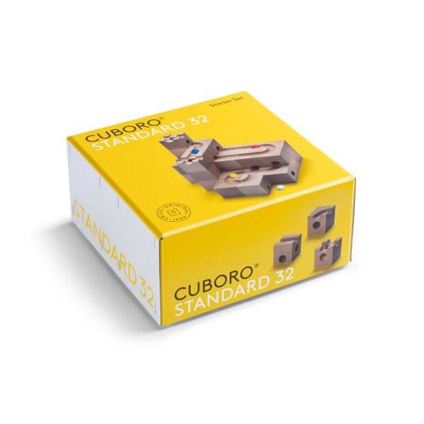 Cuboro Standard 32 Marble Run Game - The medium starter set