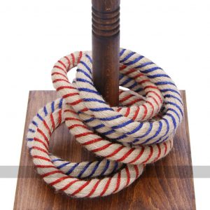 Masters Premium Rope Deck Quoits (Quoits Board with 6 Quoits)