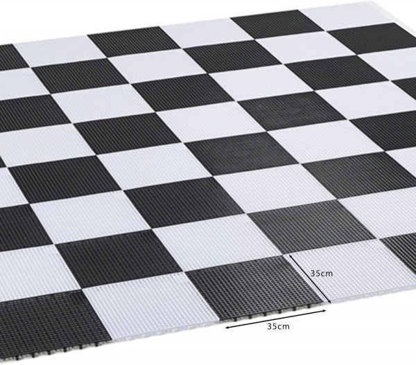 Garden Games Giant Lawn-Friendly Chequerboard