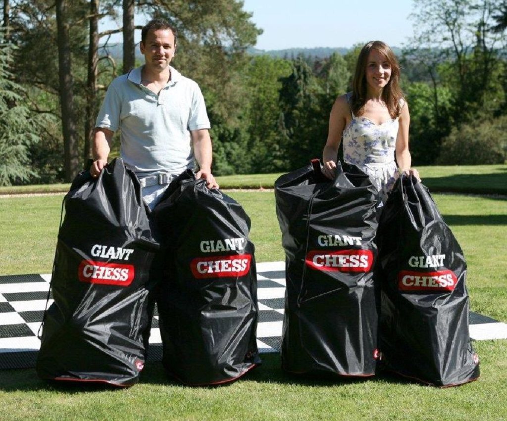 Set of 6 bags for Giant Chess pieces (for 90cm set)