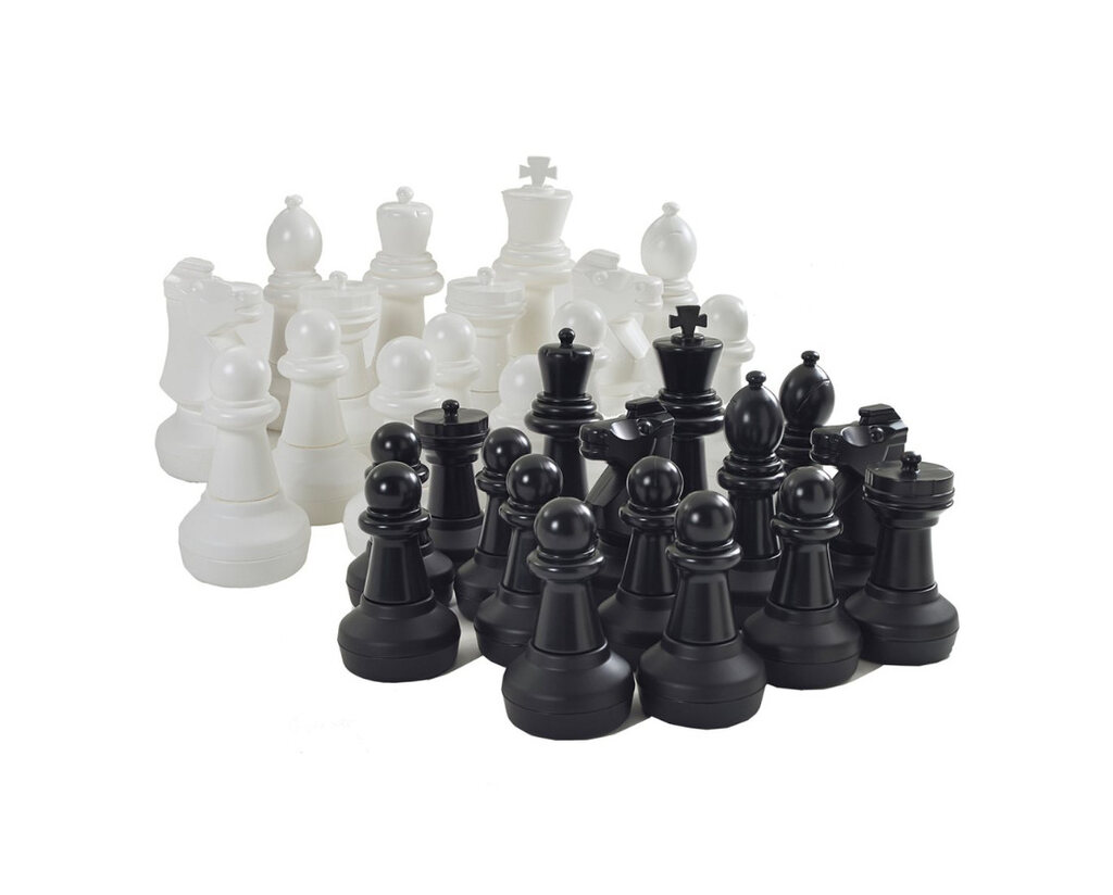 Garden Games Giant Chess Set (64cm King, Pieces Only, Without Board)