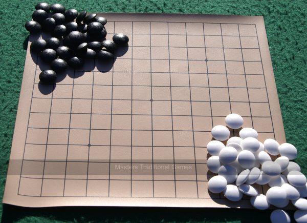 Go Masters - Entry-Level Go Set - Leatherette Board (13x13)