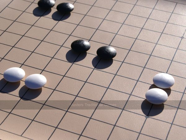 Go Masters - Entry-Level Go Set - Leatherette Board (13x13)