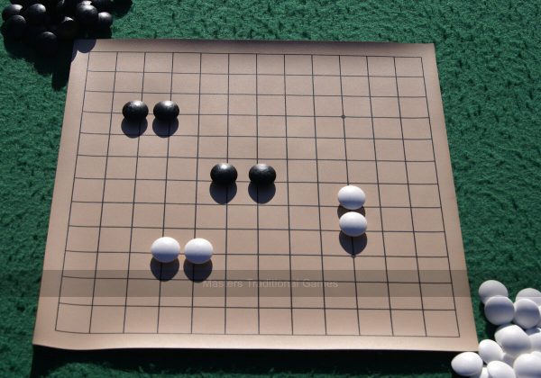 Go Masters - Entry-Level Go Set - Leatherette Board (13x13)