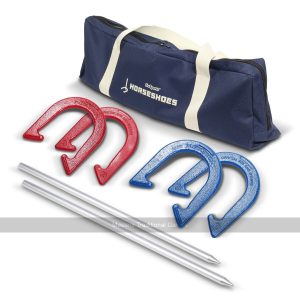 GoSports Steel Horseshoes Regulation Game Set
