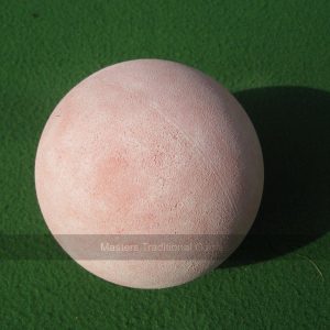 Set of 3 pink rubber skittle balls (4.5 inch)