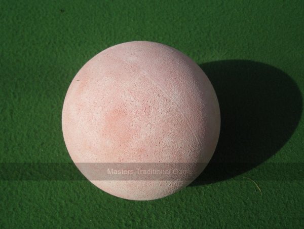 Set of 3 pink rubber skittle balls (4.5 inch)