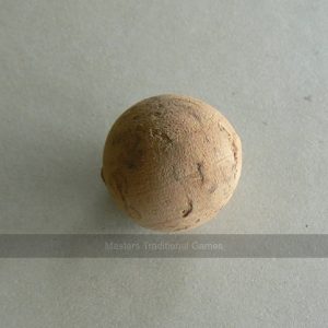 Set of 4 cork balls for Puff Billiards (Billard Nicolas)