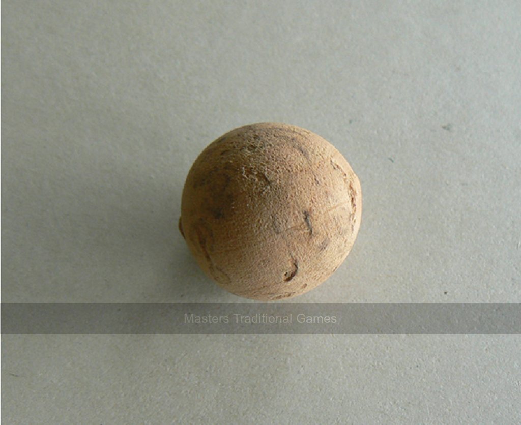 Set of 4 cork balls for Puff Billiards (Billard Nicolas)