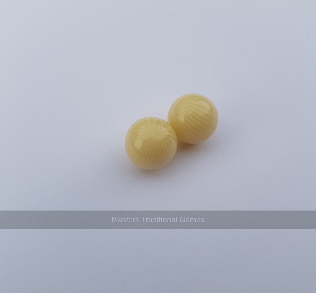 12mm Roulette Wheel Ball by Dal Negro (pair, for 35cm wheel)