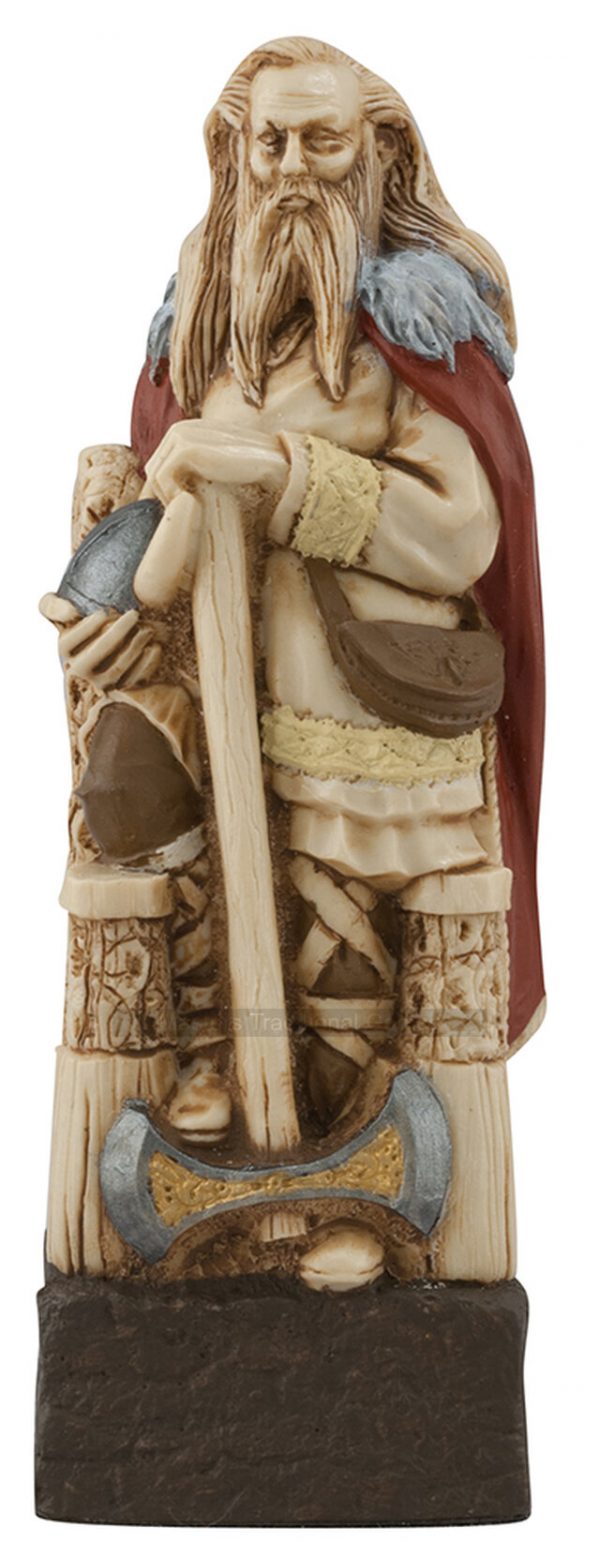 SAC Viking Chess Set, Hand-Painted (without board)