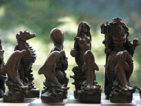 Sea Life Berkeley Chess Set with 3.75 inch King