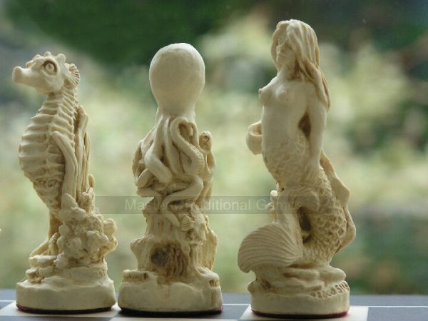 Sea Life Berkeley Chess Set with 3.75 inch King