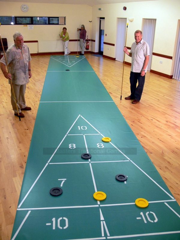 40 foot Indoor Roll-out Shuffleboard Court package