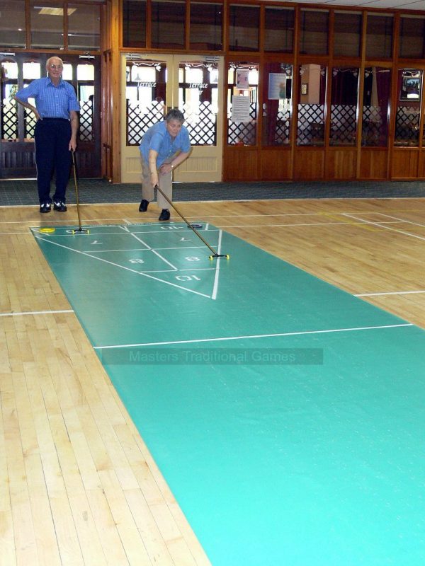 40 foot Indoor Roll-out Shuffleboard Court package