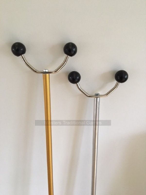 4ft Resort (Tuffy) Shuffleboard Cue - bronze alloy shaft & cue ball head (for public / commercial environments)