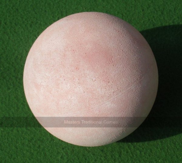 Single pink rubber skittle ball (nominally 5 inch)