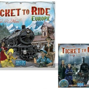 Ticket to Ride Bundle - European Base Game with UK Expansion