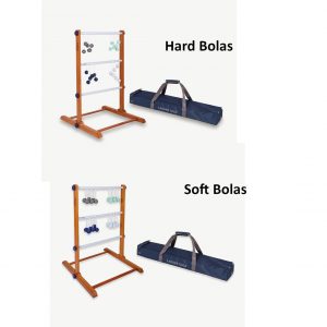 Uber Games Executive Ladder Golf (with Rubberwood frame) - Hard or Soft Bolas