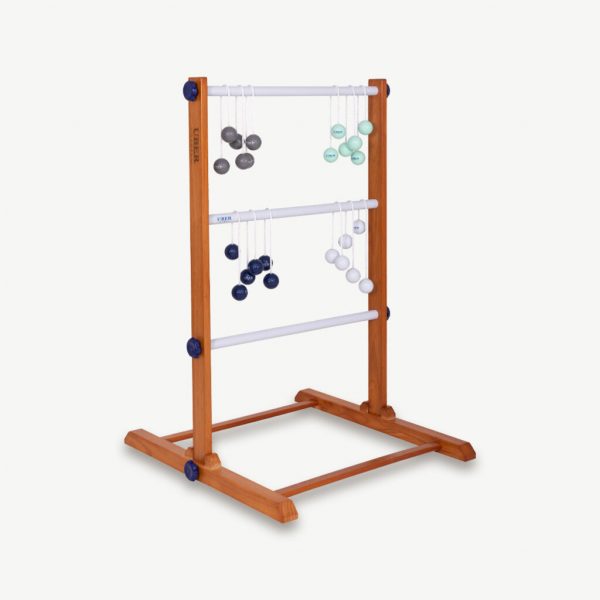 Uber Games Executive Ladder Golf (with Rubberwood frame) - Hard or Soft Bolas