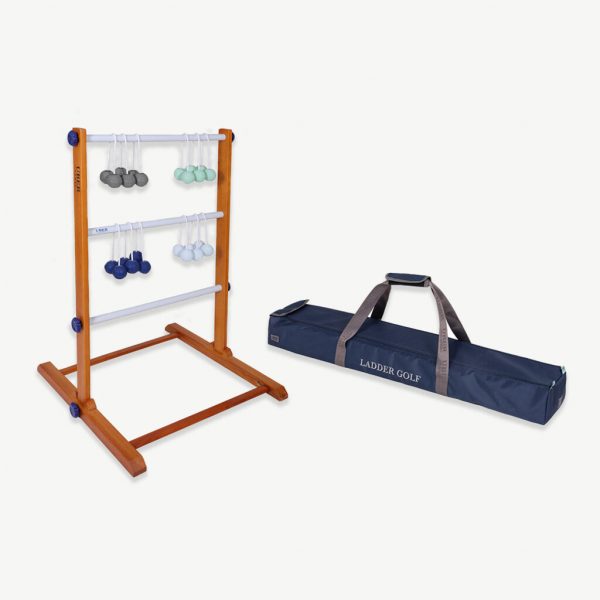 Uber Games Executive Ladder Golf (with Rubberwood frame) - Hard or Soft Bolas