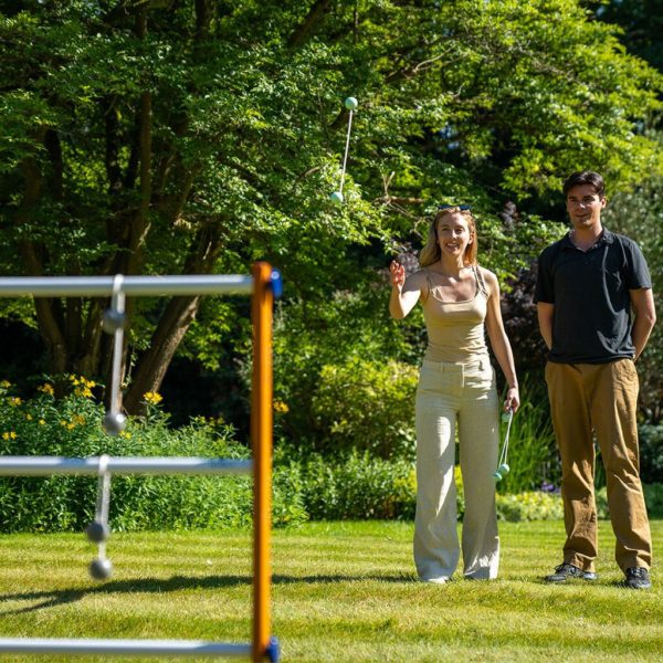 Uber Games Executive Ladder Golf (with Rubberwood frame) - Hard or Soft Bolas