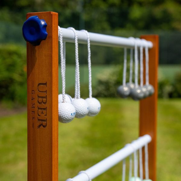 Uber Games Executive Ladder Golf (with Rubberwood frame) - Hard or Soft Bolas