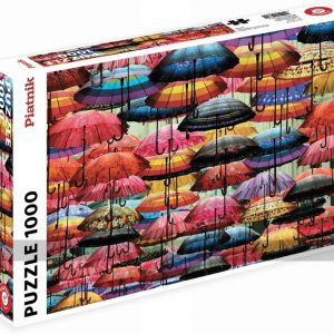 Colourful Umbrellas 1000 Piece Jigsaw Puzzle by Piatnik