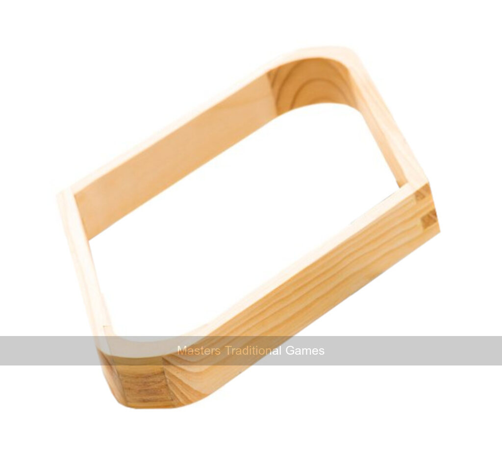 9 Ball Pool Rack - wooden, for 2 1/4 inch balls