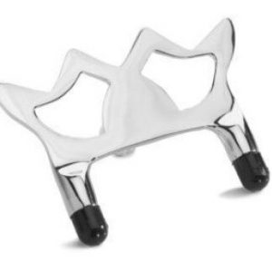 Chrome Butt Rest Head (head only - no shaft)