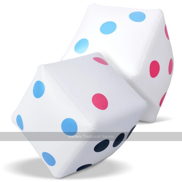 GoSports 24 inch Giant Inflatable Dice - Set of 2