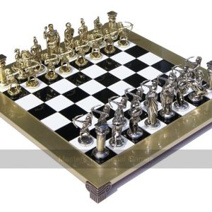 Manopoulos Archers Metal Chess Set