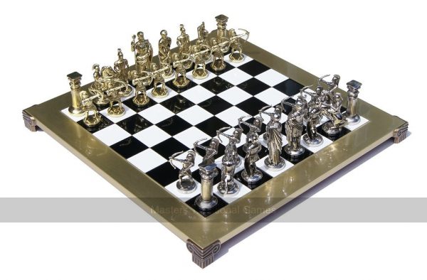 Manopoulos Archers Metal Chess Set