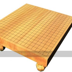 Shin Kaya Go Board with Legs by Kurokigoishiten (no stones)