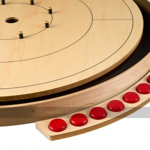 Eight Button Tray for Tracey Crokinole Board (Board Not Included)