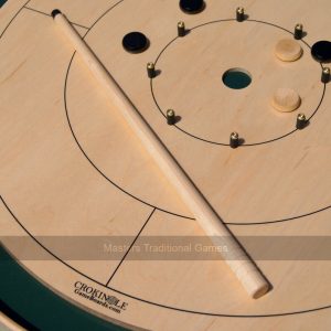 Wooden Crokinole Cue by Tracey