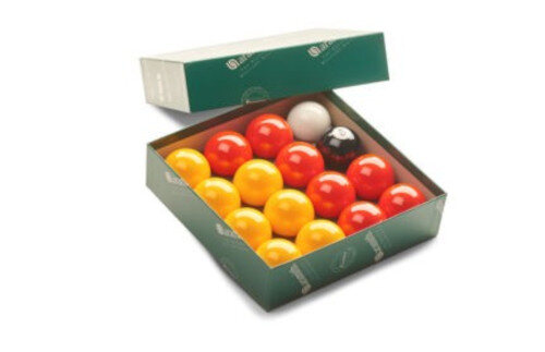 Aramith Premier Red & Yellow 2-inch Pool Balls