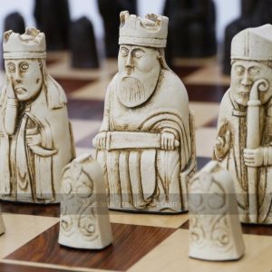 Isle of Lewis Chess Set by Berkeley Chess with 3.5 inch King (Board not included)
