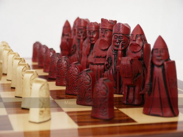 Isle of Lewis Chess Set by Berkeley Chess with 3.5 inch King (Board not included)
