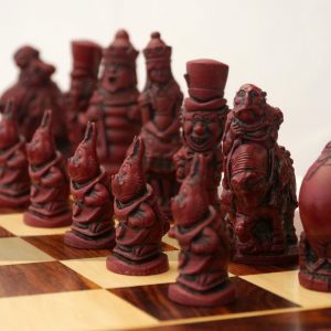 Berkeley Alice in Wonderland Ornamental Chess Set (Board not included)