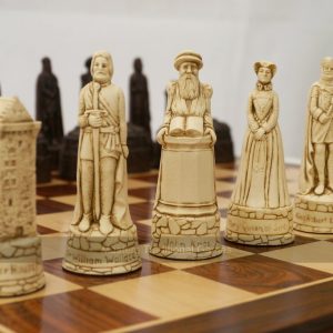 Berkeley Chess Scottish Themed Ornamental Chess Set (Board not included)
