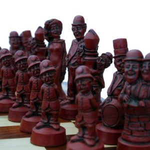 Classic Movie / Film Stars Ornamental Chess Set by Berkeley Chess (Board not included)