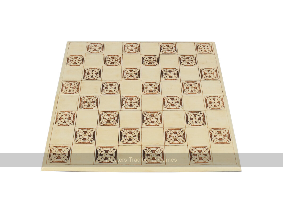 Decorative Folding Chess Board by Berkeley Chess - 2 inch Squares