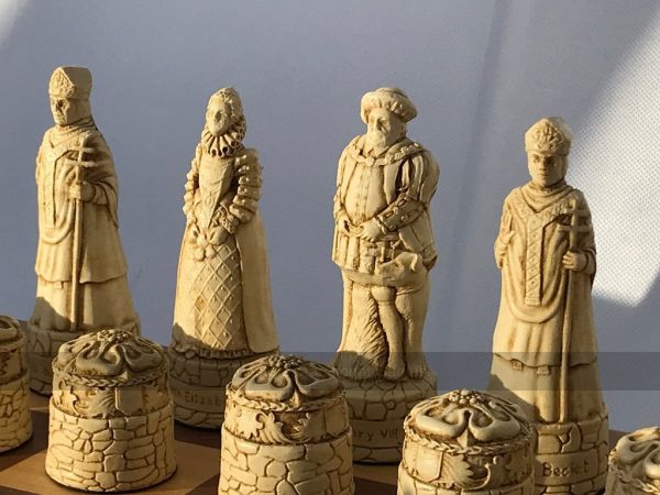 Berkeley Chess English History Ornamental Chess Set (Board not included)