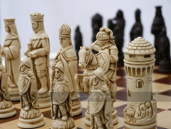 Berkeley Chess Camelot Ornamental Chess Set (Board not included)