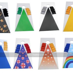 Cornhole - Garden Plus Half Set (1 board, 8 bags)