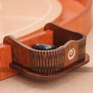 Crokinole 20-Point Rim Disc Tray