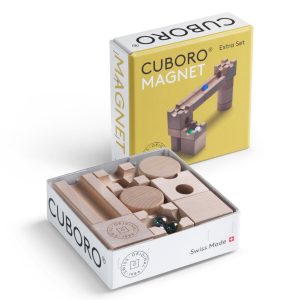 Cuboro Magnet Marble Run Game - The Extra Set for magic bridges