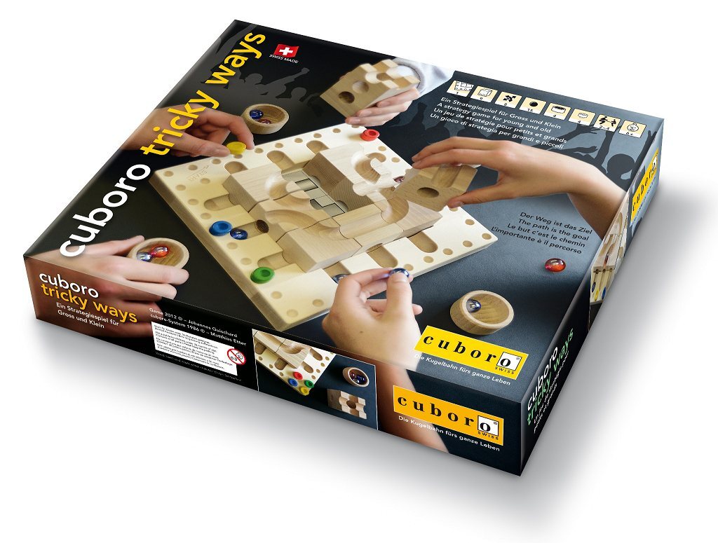 Cuboro Tricky Ways Marble Run Game - Premium Edition