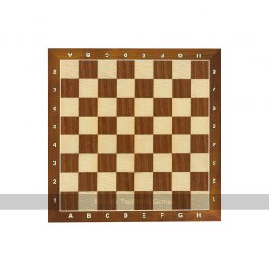 Dal Negro 42cm Chessboard with Coordinates / Notation (4.5cm squares)